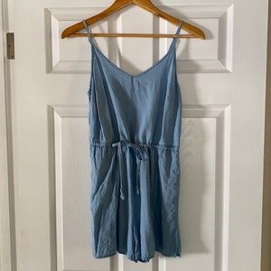 Blue romper